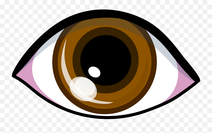 Big Cartoon Eyes Brown Eyes Clipart Jpg - Brown Eye Clipart Emoji,Eyes Clipart