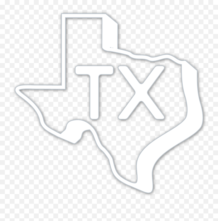 Download Texas White Outline Png Image With No Background - Shape Texas Transparent Background Emoji,Texas Png