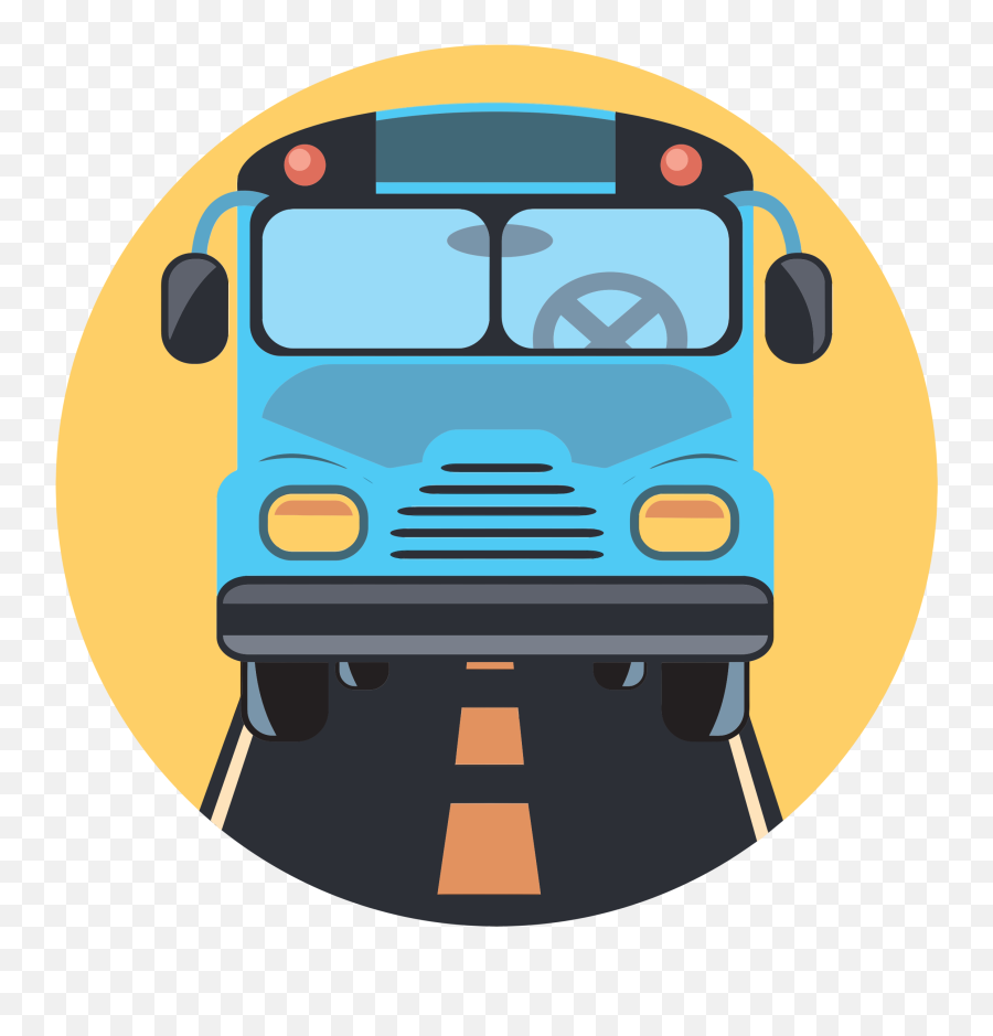 Transportation Clipart Bus Ride Transportation Bus Ride - Bus Icon Clipart Png Emoji,Transportation Clipart