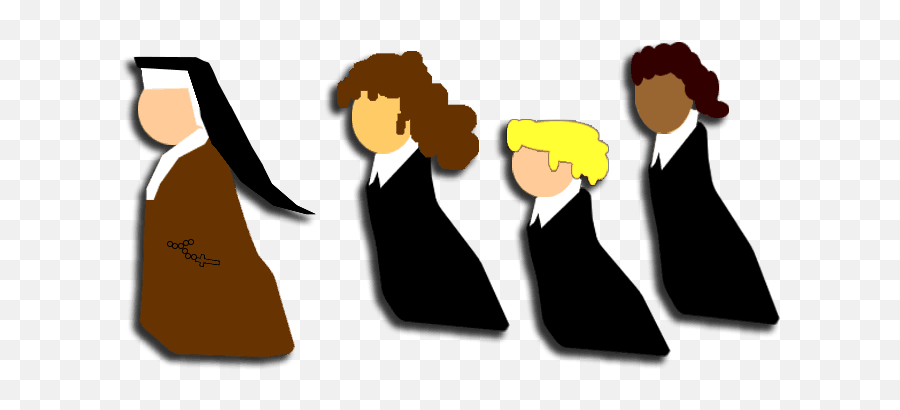 Nun Clipart Carmelite Nun Carmelite Transparent Free For - Carmelite Sisters Clilpart Emoji,Sisters Clipart