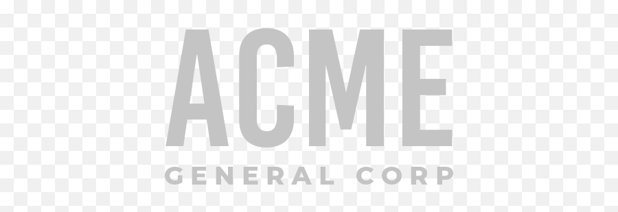 Acme General Corp - Fashion Brand Emoji,Acme Logo