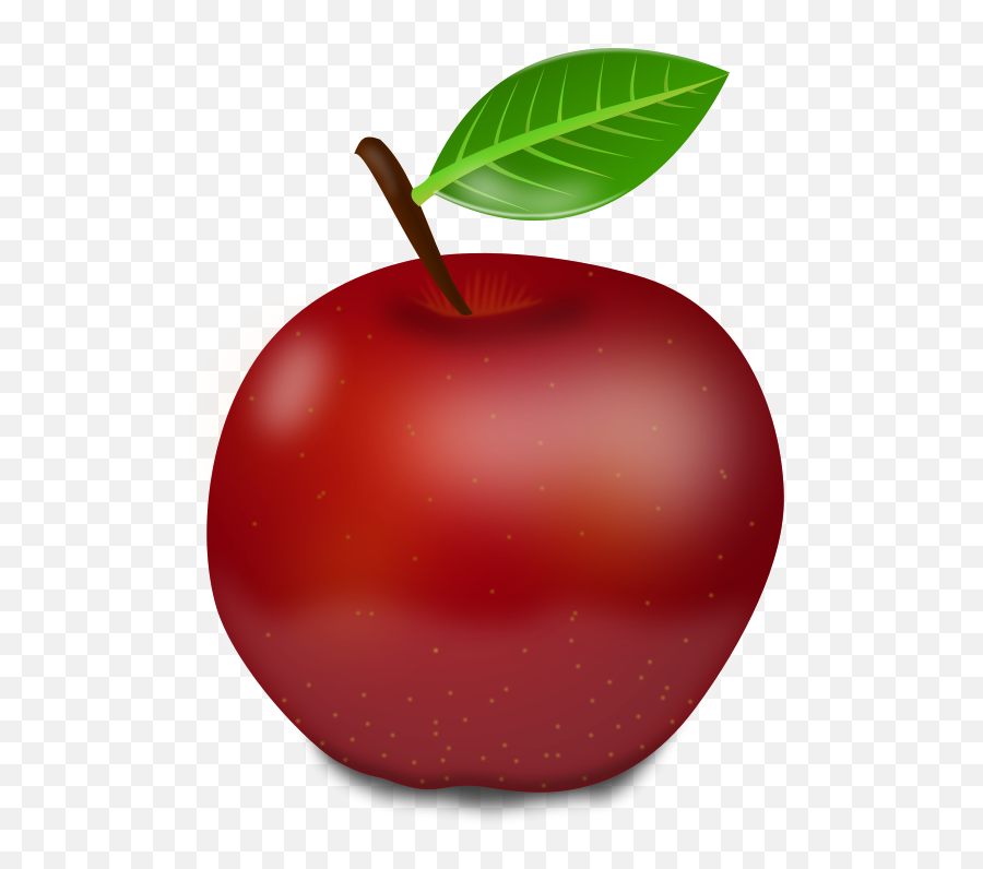 Apple Clipart Transparent Png Image - Png Emoji,Apple Clipart