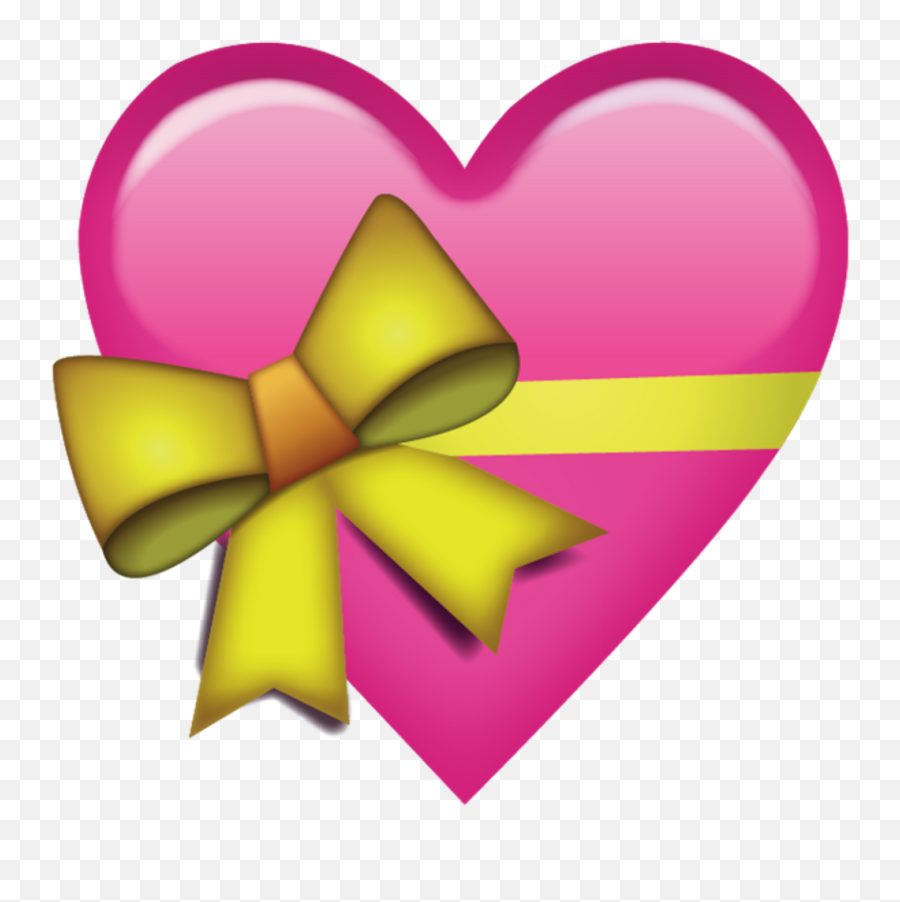 Emojis De Whatsapp Corazones Png Black - Heart With Ribbon Emoji Png,Heart Emoji Png