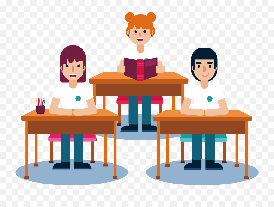 Student Clipart Class Picture - Student In Class Png Emoji,Student Clipart