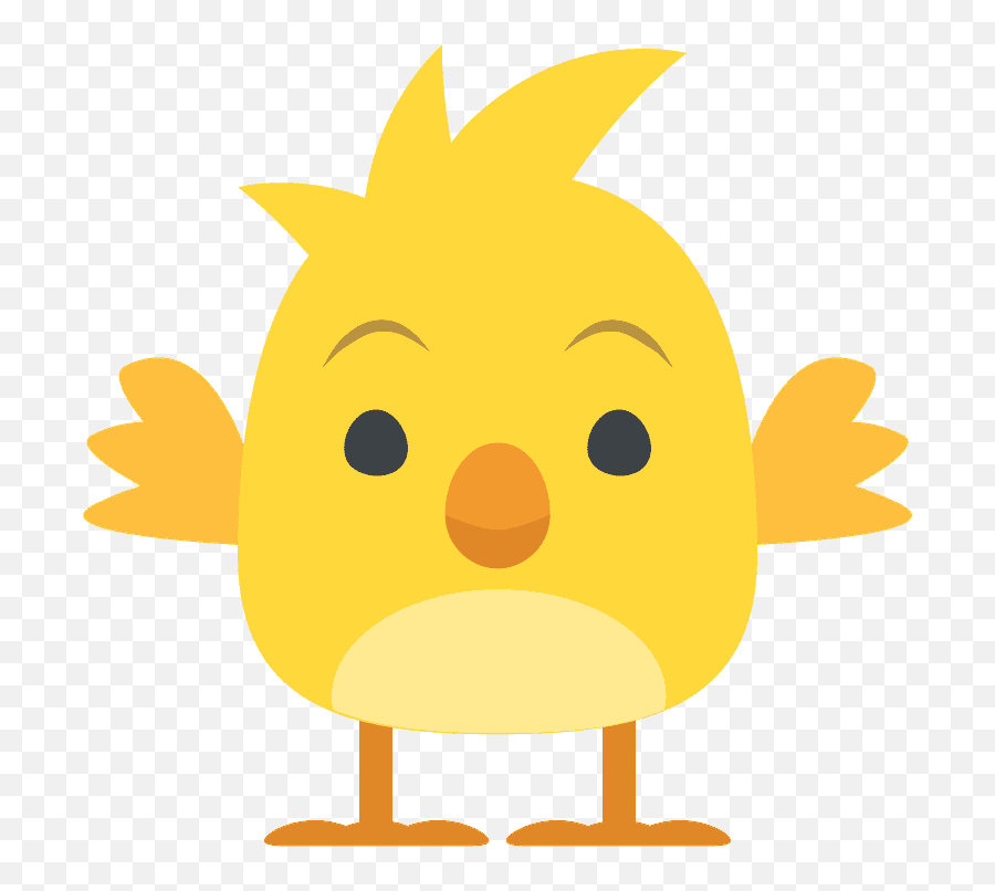 Front - Facing Baby Chick Id 1477 Emojicouk Emoji One,Baby Emoji Png