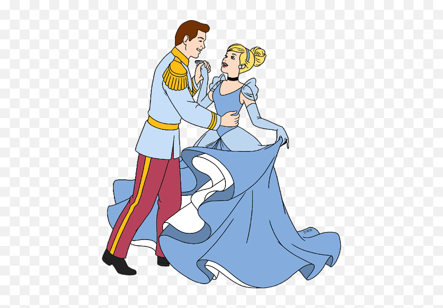 Cinderella Slipper Clipart - Clipart Best Disney Cinderella And Prince Clipart Emoji,Prince Clipart