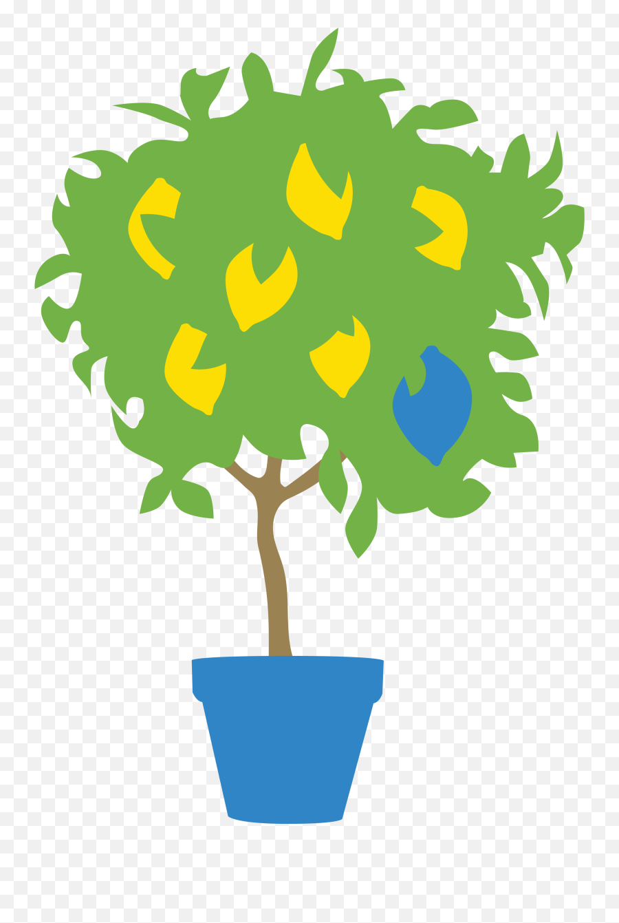 Logo Design For Blue Lemon - For Indoor Emoji,Lemon Logo