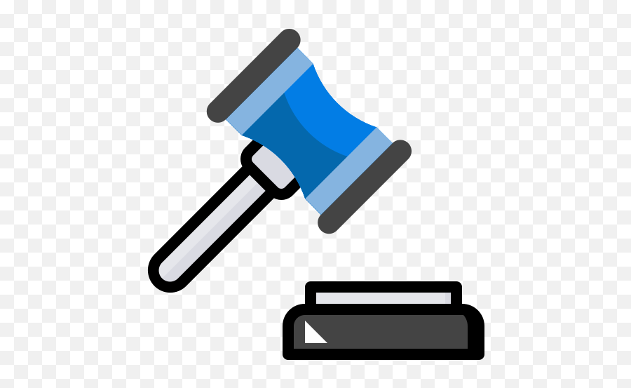 Auction Gavel Judge Law Verdict - Veredicto Png Emoji,Gavel Logo