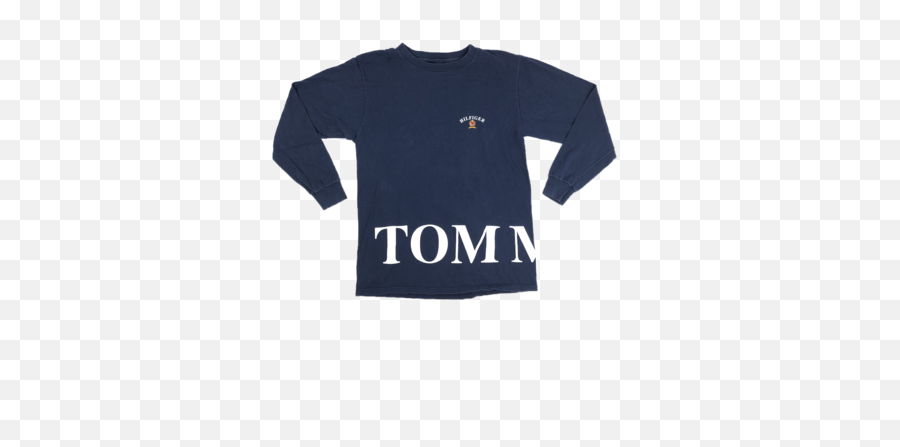 Tommy Hilfiger Spellout Longsleeve T - Shirt Longsleeved T Zetor Emoji,Tommy Hilfiger Logo Shirts