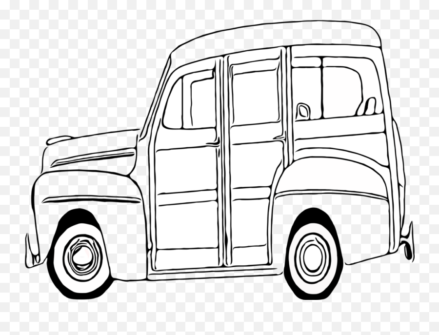 Classic Car Compact Car Classic Png - Antique Car Emoji,Vintage Truck Clipart