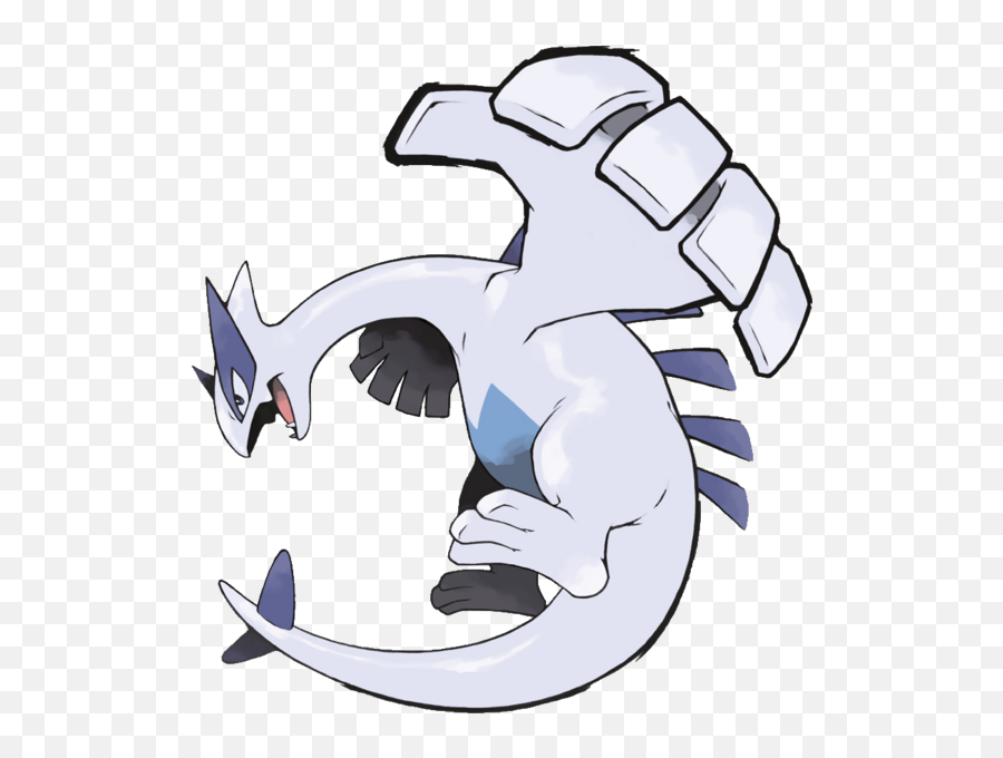 Pokemon Soul Silver Lugia Clipart Emoji,Lugia Png