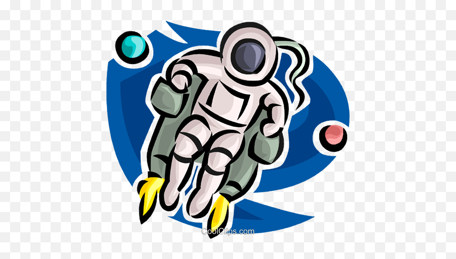 Astronaut With Jet Pack Royalty Free Vector Clip Art Emoji,Pack Clipart
