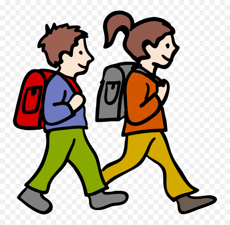 Openclipart - Clipping Culture Emoji,Students Walking Png