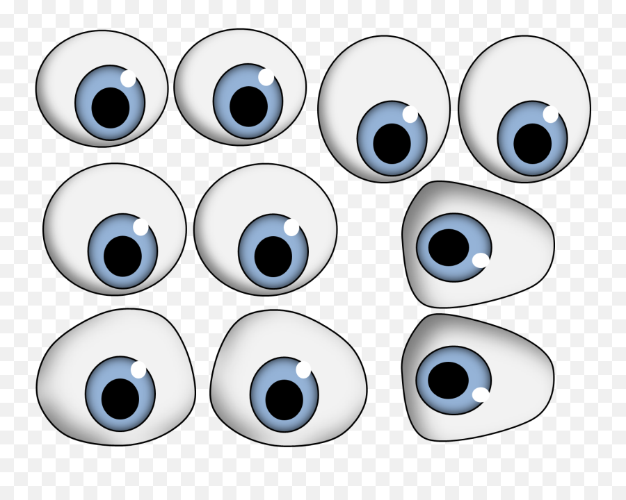 Eyes Cartoon Eye Clip Art Clipart Image - Cartoon Fish Eye Drawing Emoji,Eyes Clipart