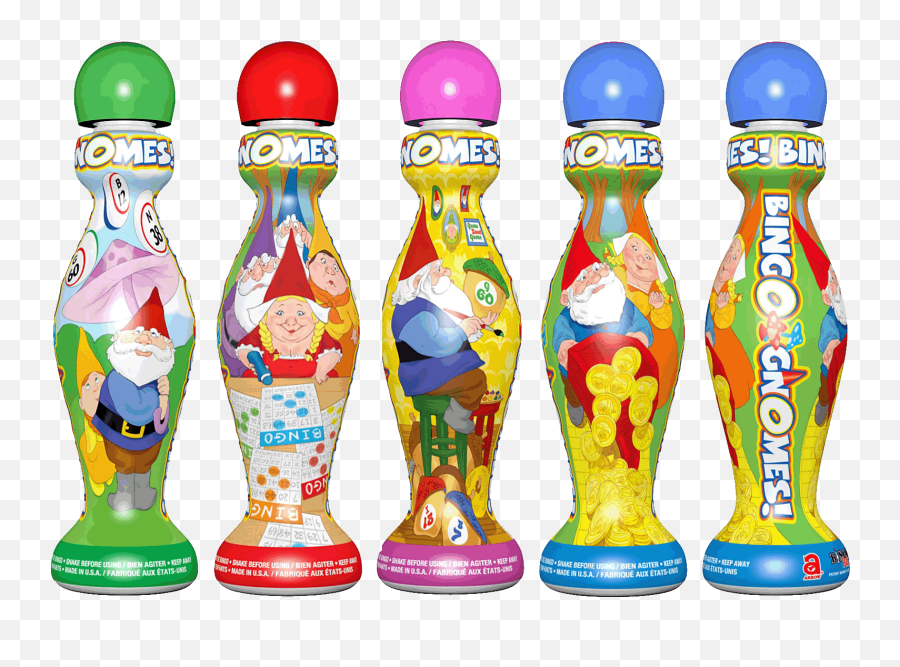 Clip Art Of Bingo Daubers Bottles Free Image Download Emoji,Retro Bowling Pin Clipart