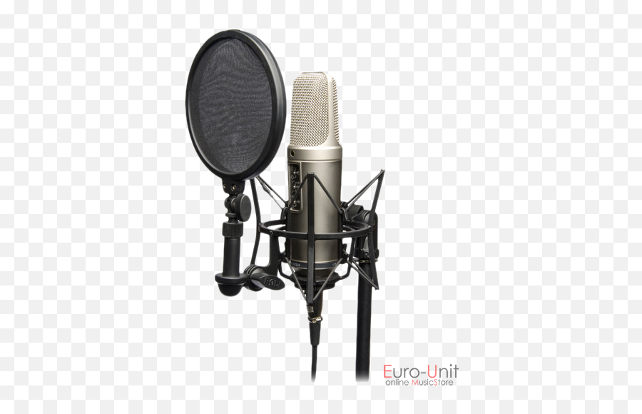 Recording Studio Mic Png - Rode Nt2a Emoji,Microphone Png