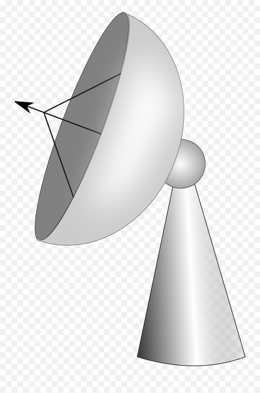 Radar Png - Radio Telescope Radar Dish Png Image Earth Satellite Earth Station Png Emoji,Telescope Clipart