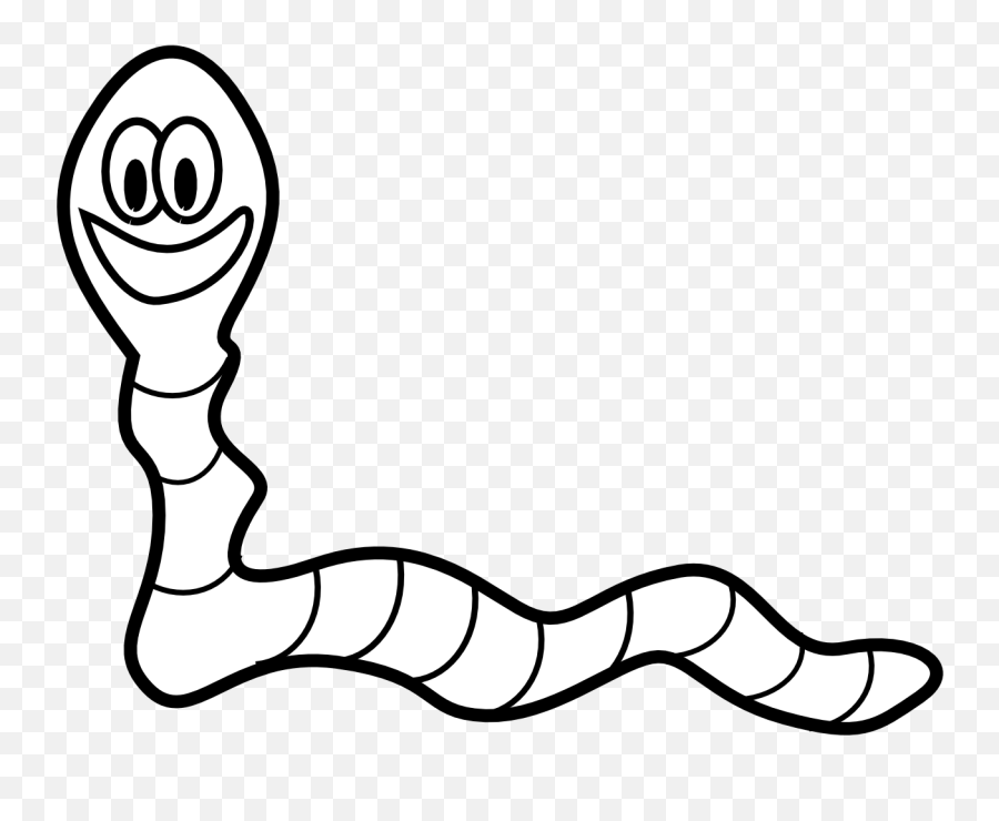 Clipart Of Earthworm - Clipart Best Worm Colouring Emoji,Soil Clipart