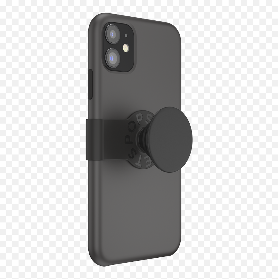 Popgrip Slide Black - Mobile Phone Case Emoji,Iphone 11 Stuck On Apple Logo