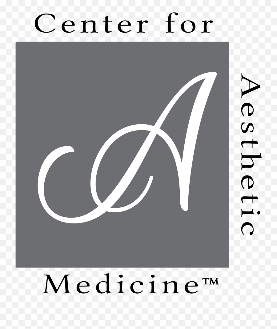 Center For Aesthetic Medicine - Vertical Emoji,Aesthetic Logo