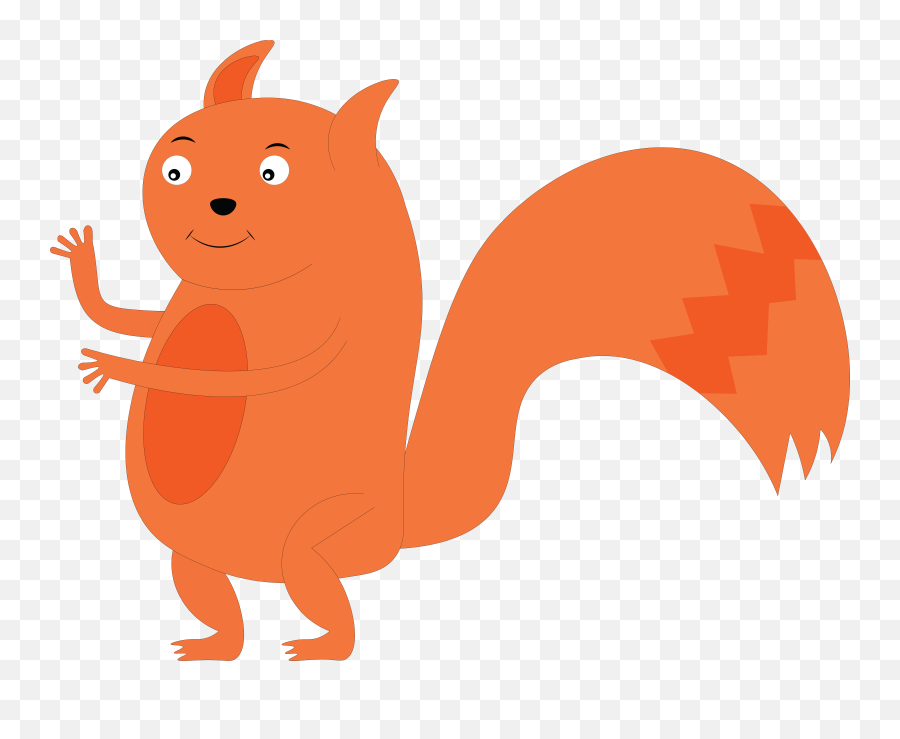 Funny Squirrel Clipart - Animal Figure Emoji,Squirrel Clipart