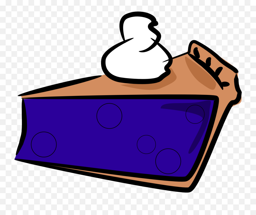 Pie Clip Art The Cliparts - Blueberry Pie Clipart Emoji,Pie Clipart