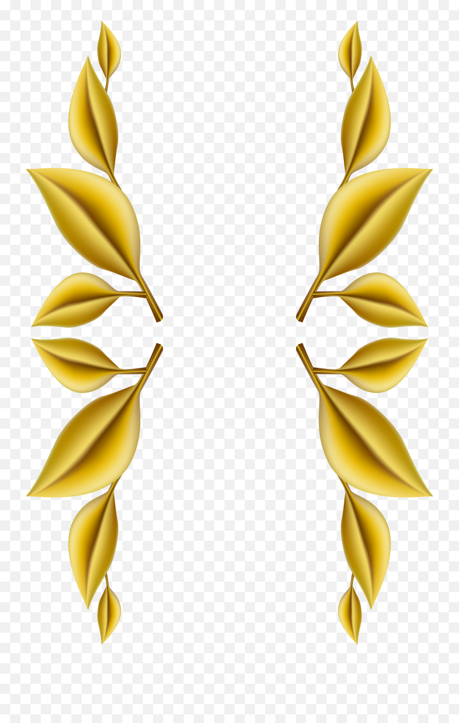 Gold Leaf Border - Gold Leaves Border Transparent Emoji,Leaf Border Clipart