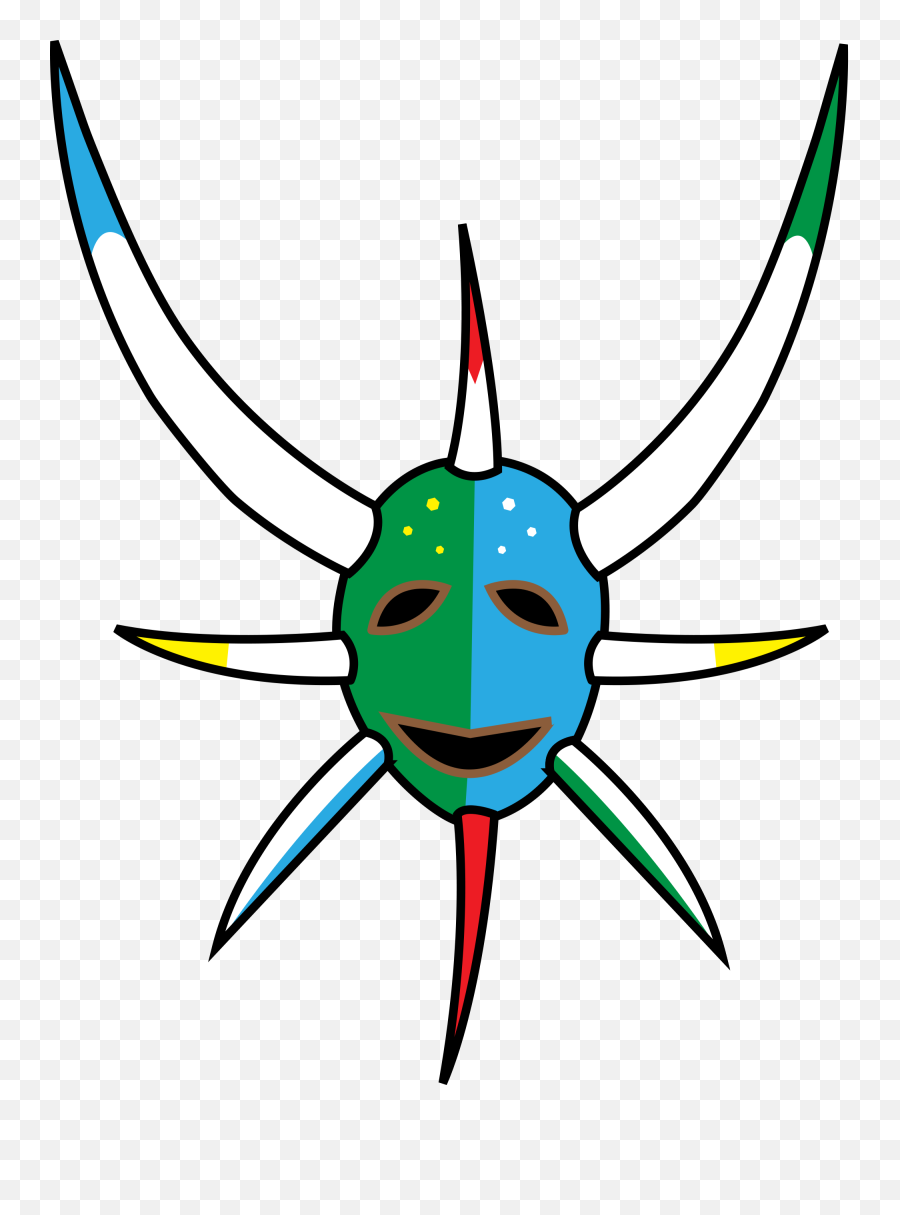 Vejigante Mask Clipart - Puerto Rico Vejigante Mask Art Emoji,Puerto Rico Clipart