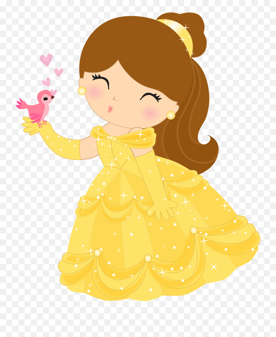 Download Hd Princesas Disney Cute - Cute Princess Clipart Emoji,Cute Png