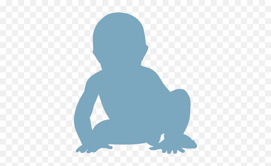 Baby Standing Up Silhouette - Transparent Png U0026 Svg Vector File Silueta De Bebe Sentado Emoji,Baby Silhouette Png
