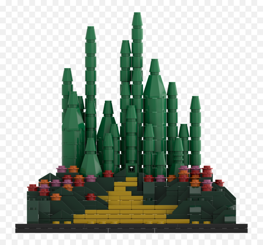 Wizard Of Oz Display - Bricksafe Vertical Emoji,Yellow Brick Road Png