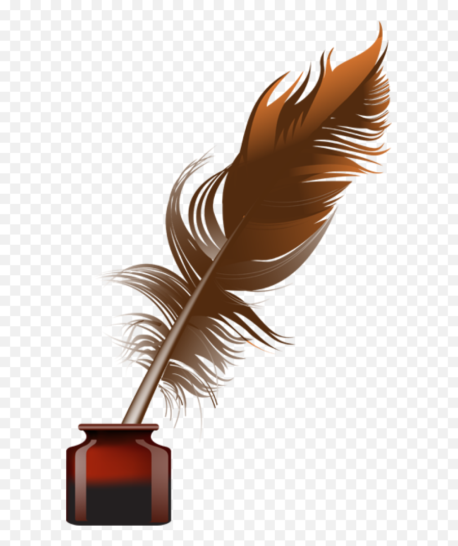 Feather Pen Png Emoji,Quill Pen Clipart