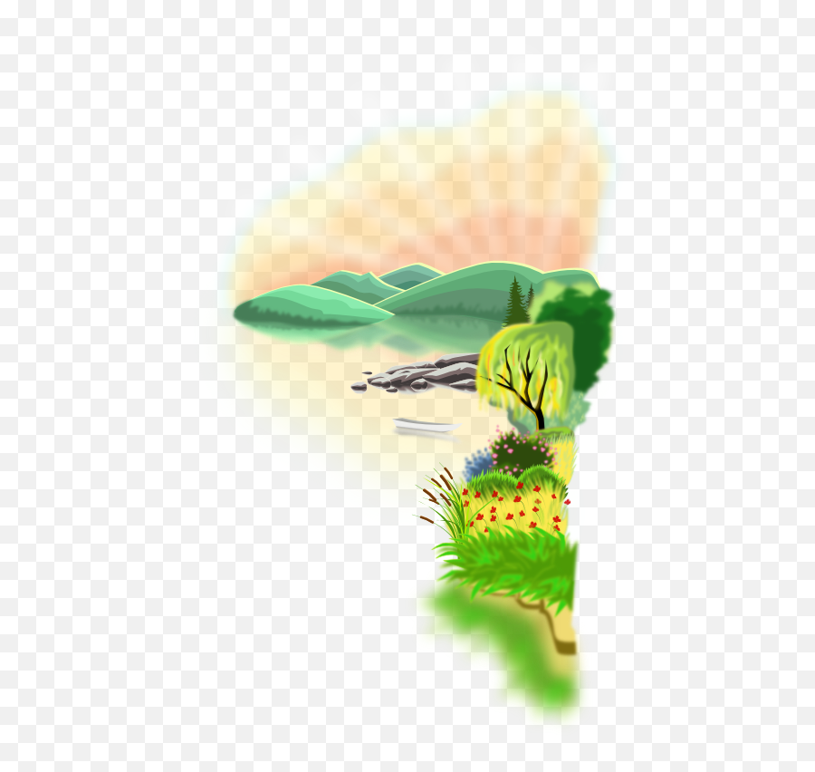 Lake Clipart - Clip Art Emoji,Lake Clipart