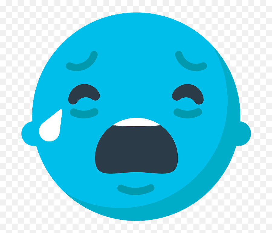 Loudly Crying Face Emoji,Cry Emoji Png