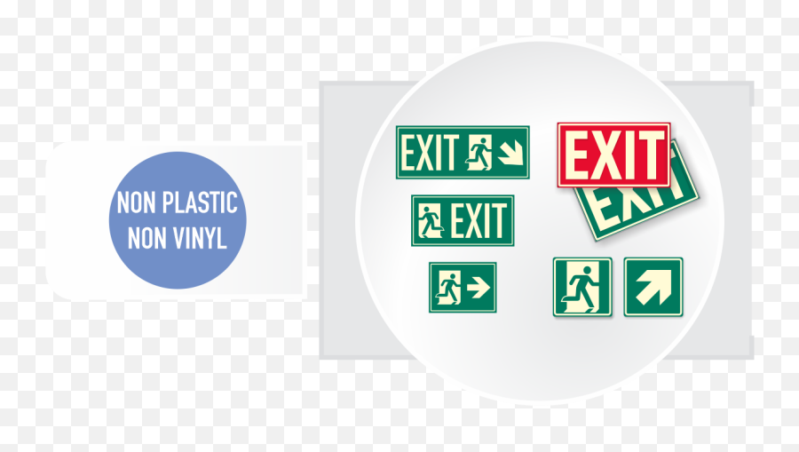 Ul 924 Photoluminescent Exit Signs Nightbright Usa Emoji,Exit Sign Png