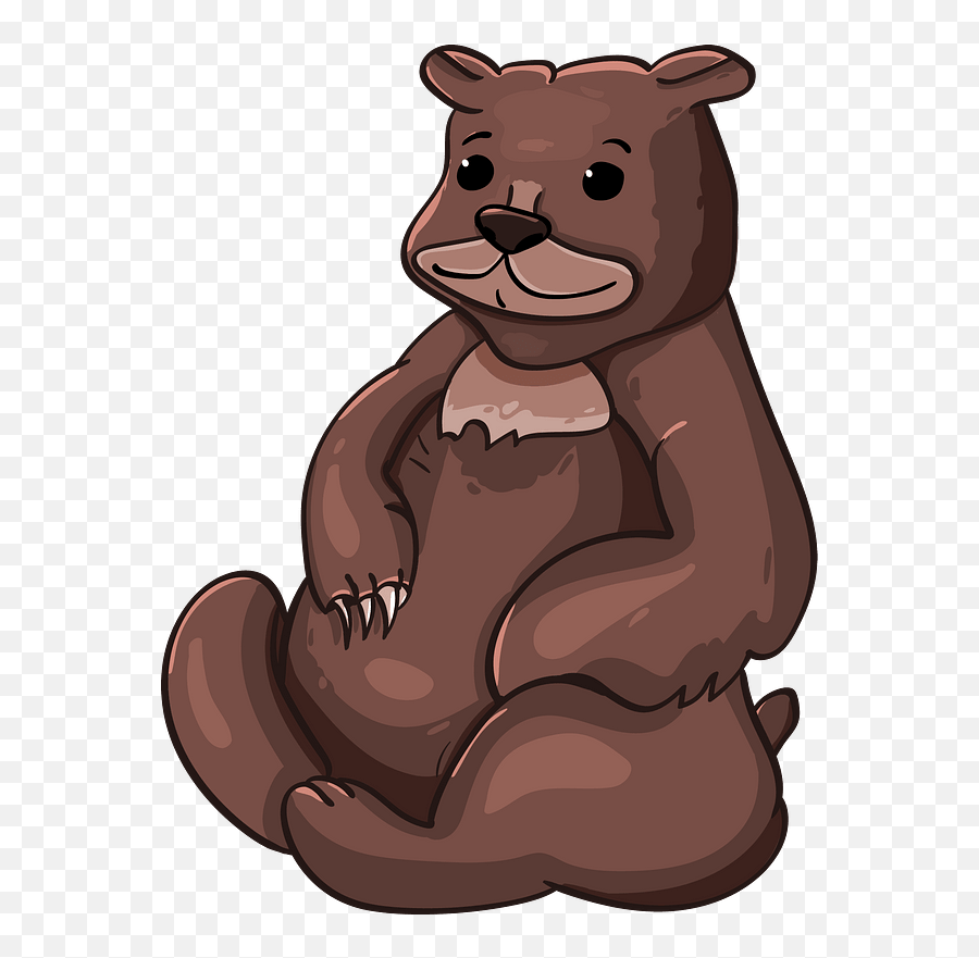 Cartoon Bear Clipart Free Download Transparent Png Creazilla Emoji,Cartoon Bear Png