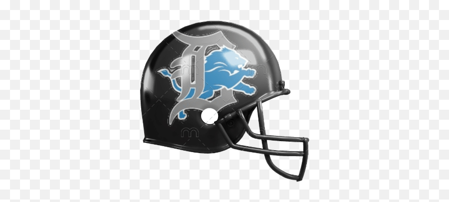 Detroit Lions Concept Helmets - Roughing The Passer Emoji,Detriot Lions Logo