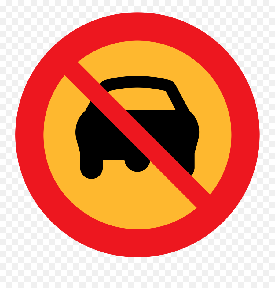 No Sign As A Clipart Free Image - Do Not Drive Clipart Emoji,No Clipart