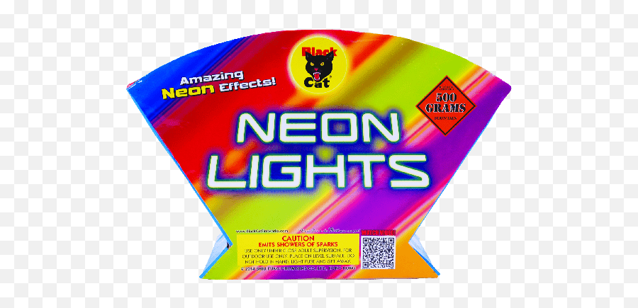 Neon Lights - Black Cat Fireworks Emoji,Fireworks Logo