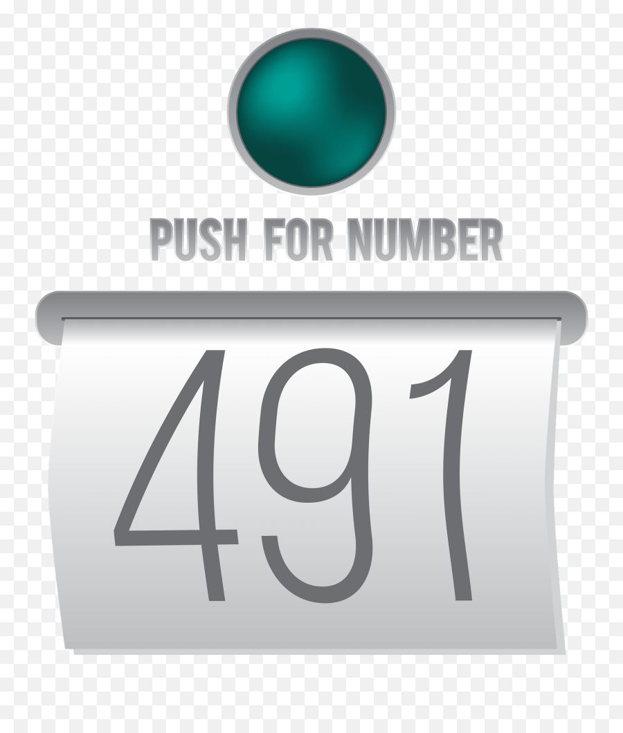 Push Number Clipart - Dot Emoji,Number Clipart