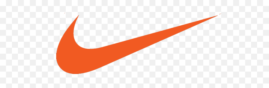 Download Hd Nike Yellow Logo Png - Orange Nike Swoosh Logo Transparent Nike Logo Orange Png Emoji,Nike Logo Transparent