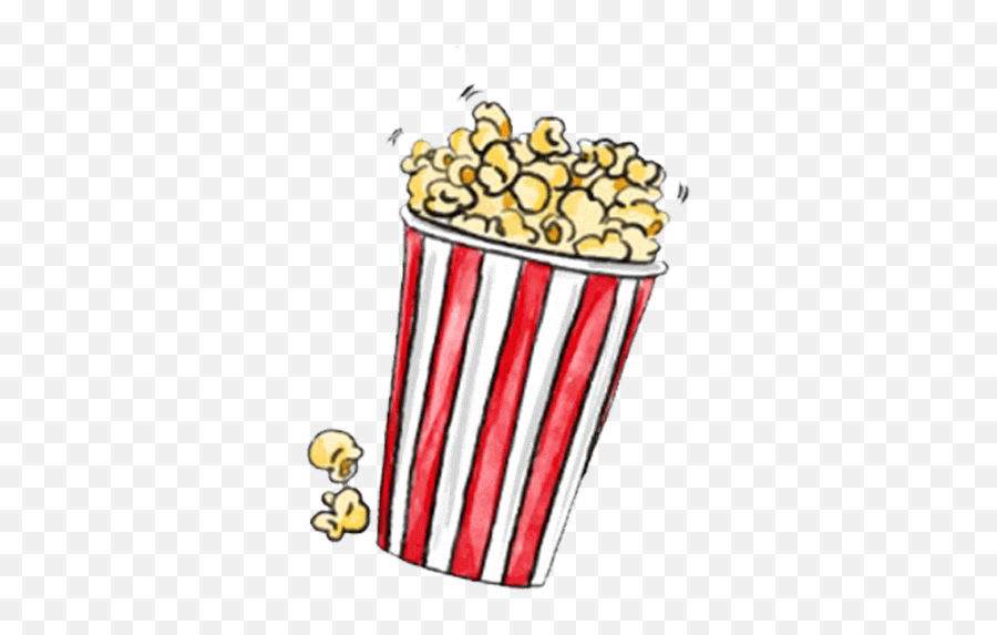 Popcorn - Movie Clip Art Popcorn Emoji,Popcorn Clipart