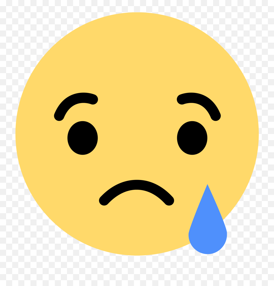 Sad Png Hd Pluspng Clipart - Sad Facebook Reaction Png Emoji,Sad Png