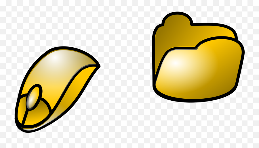 Areabody Jewelryyellow Png Clipart - Royalty Free Svg Png Icon Emoji,Computer Mouse Clipart