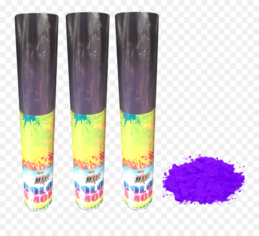 Download Purple Smoke Cannons Large Powder 9 2 - Color Cylinder Emoji,Purple Smoke Png