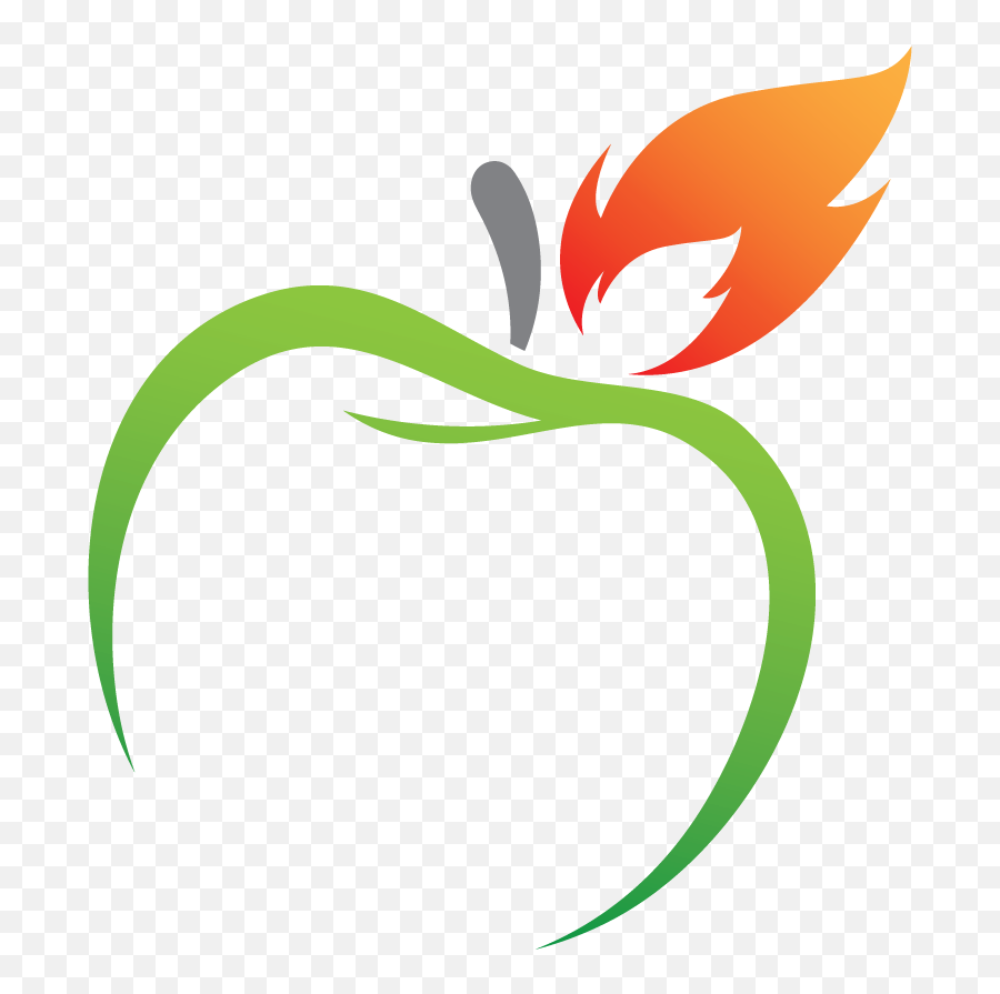 Download Hd Burned In Teacher Logo Apple - Teacher Teacher Logo Apple Emoji,Logo Apple