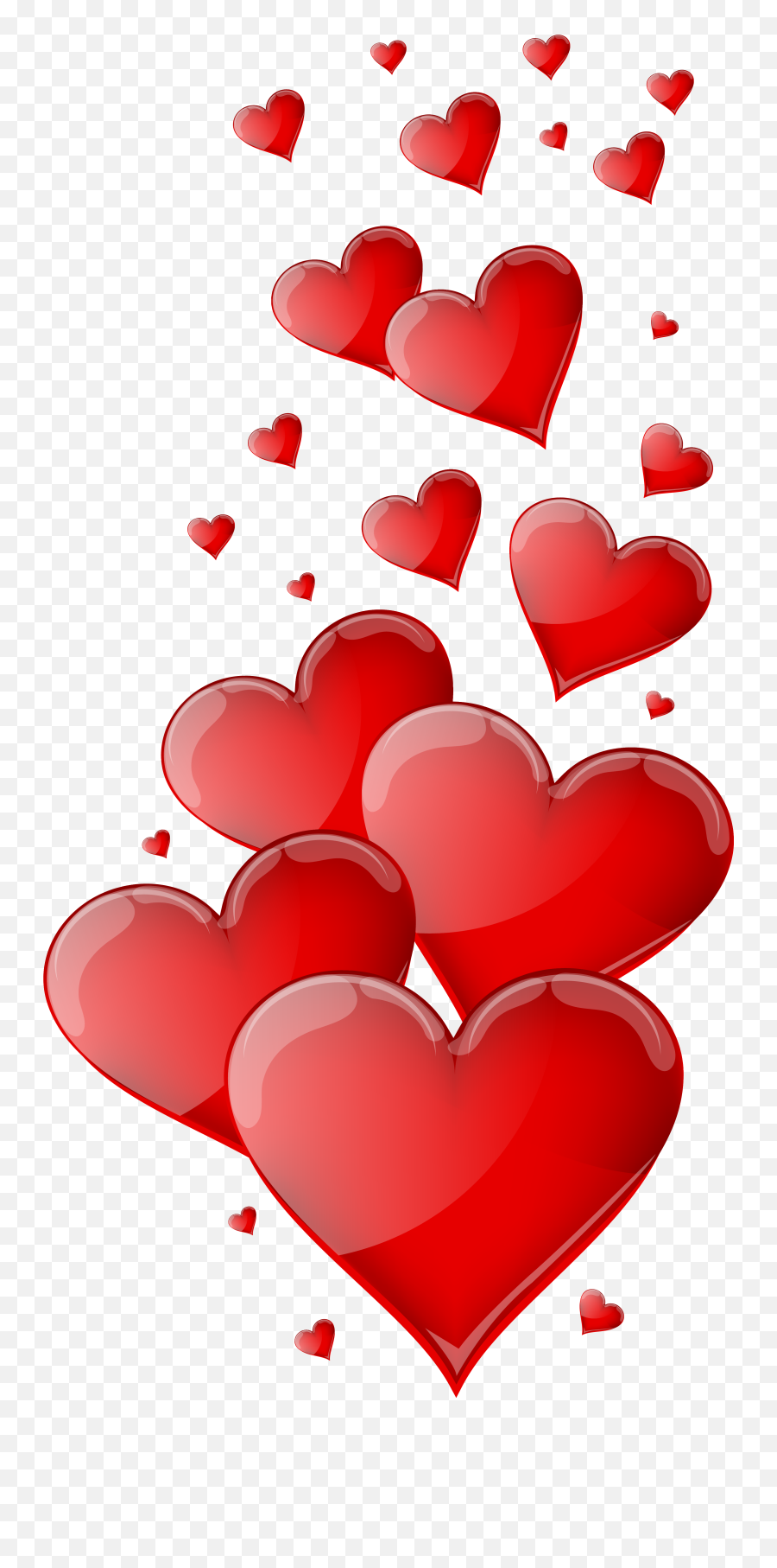 Picture - Hearts Png Clipart Emoji,Hearts Clipart