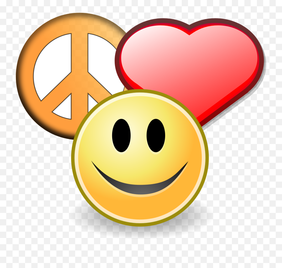 Clip Art Love Clipart Clipartwiz 2 - Peace And Love Emoji,Love Clipart