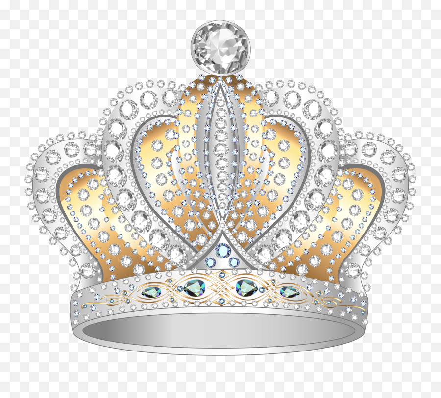 Silver Diamond Crown Logo - Logodix Gold Diamond Crown Png Emoji,Gold Crown Logo
