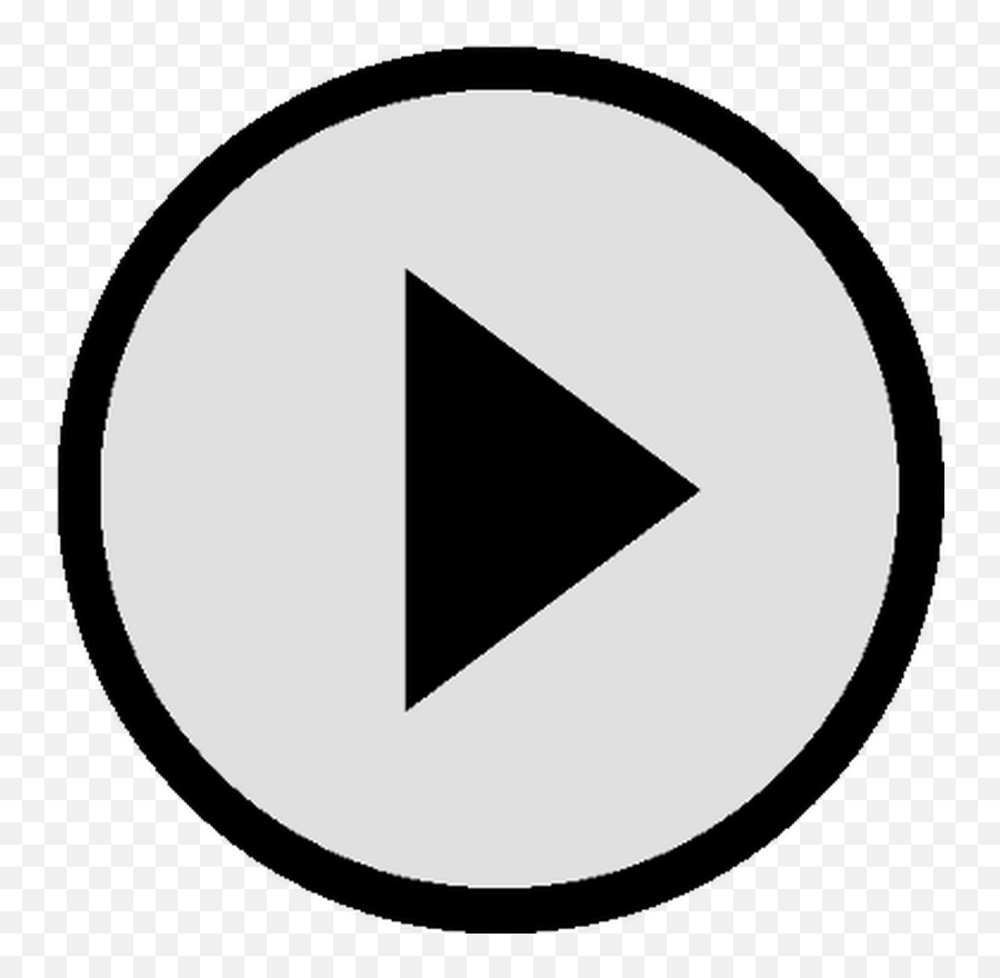 Download White Video Play Button Png - Play Video Icon Png Emoji,Video Play Button Png